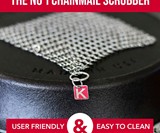 Chainmail Cast Iron Pan Scrubber
