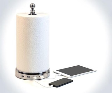 TowlHub USB Paper Towel Holder TowlHub USB Paper Towel Holder