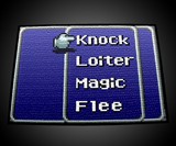 Retro RPG Menu Doormat