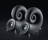 Spirula Speakers - 3D Printed from Sand