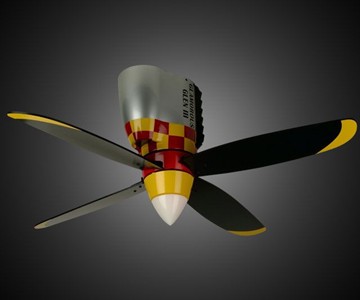 Warplane Propeller Ceiling Fan