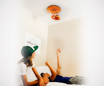 ceilingSWISH Indoor Mini Basketball Hoop