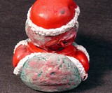 Zombie Rubber Duckies - Santa Claus Rear View