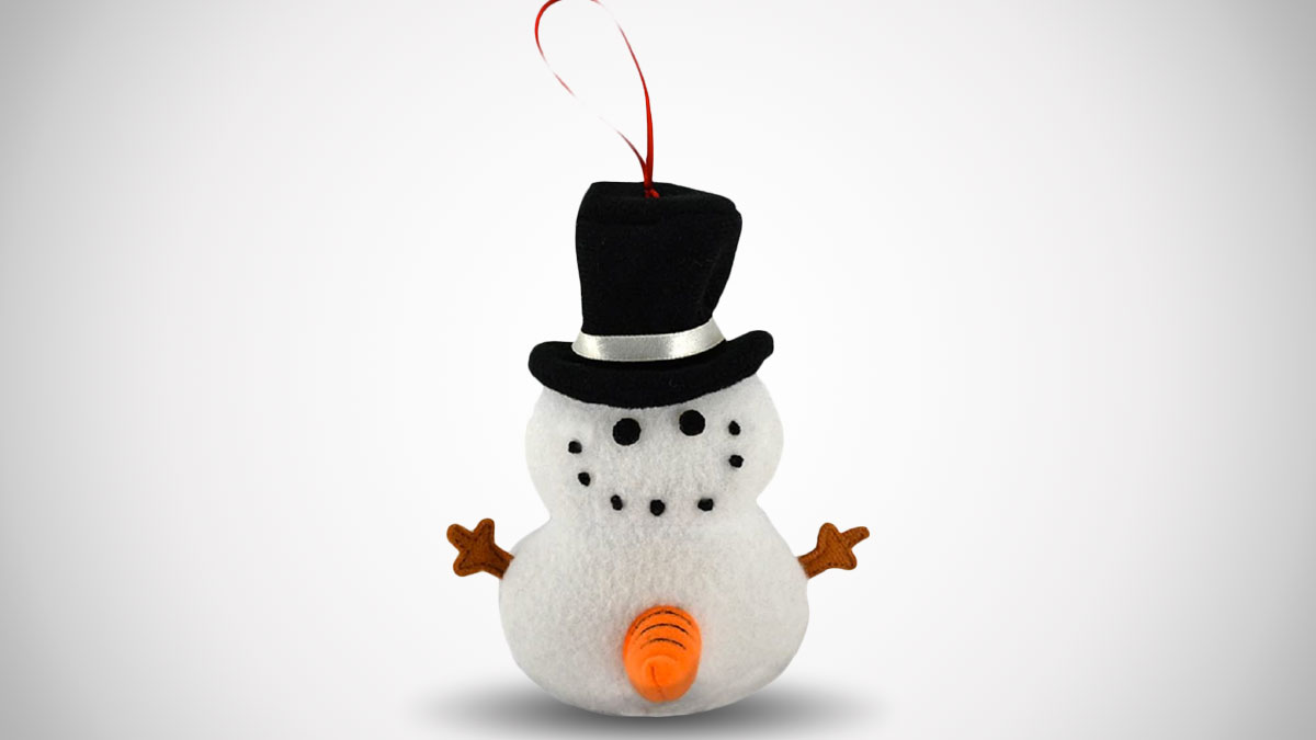 Dirty Talking Snowman Christmas Tree Ornament Dirty Talking Snowman Christmas Tree Ornament