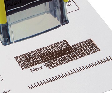 Identity Theft Protection Rubber Stamp Identity Theft Protection Rubber Stamp