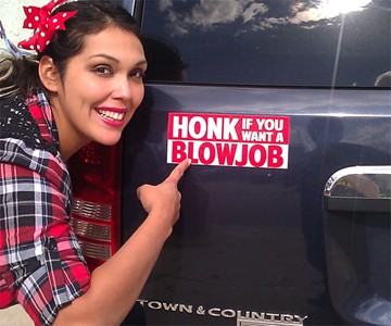 Prank Magnetic Bumper Stickers Prank Magnetic Bumper Stickers