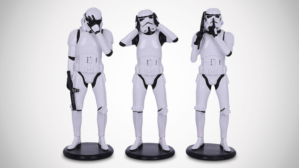 See No Evil, Hear No Evil, Speak No Evil Stormtroopers See No Evil, Hear No Evil, Speak No Evil Stormtroopers