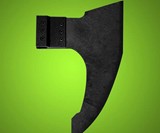 Firearm-Mounted Axe Heads