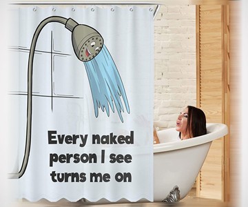 Every Naked Person Shower Curtain Every Naked Person Shower Curtain