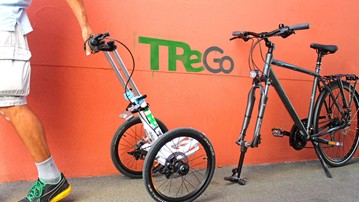 TReGo Detachable Front Wheel Bike Trolley