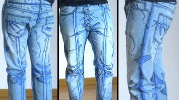 Cel Shaded Jeans