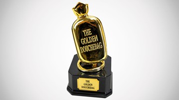 The Golden Douchebag Trophy The Golden Douchebag Trophy