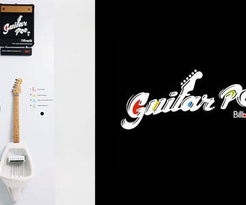 Guitar Pee - Musical Urinal