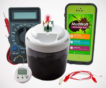 MudWatt STEM Kit - Grow Your Own Living Fuel Cell