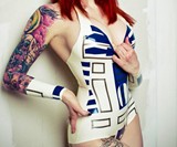 R2D2 Bodysuit