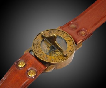 Steampunk Sundial & Compass Watch Steampunk Sundial & Compass Watch