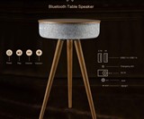 QI Wireless Charging Table with 360 Bluetooth Speaker