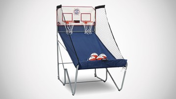Play: Pop-A-Shot Home Dual Shot Basketball Game Play: Pop-A-Shot Home Dual Shot Basketball Game
