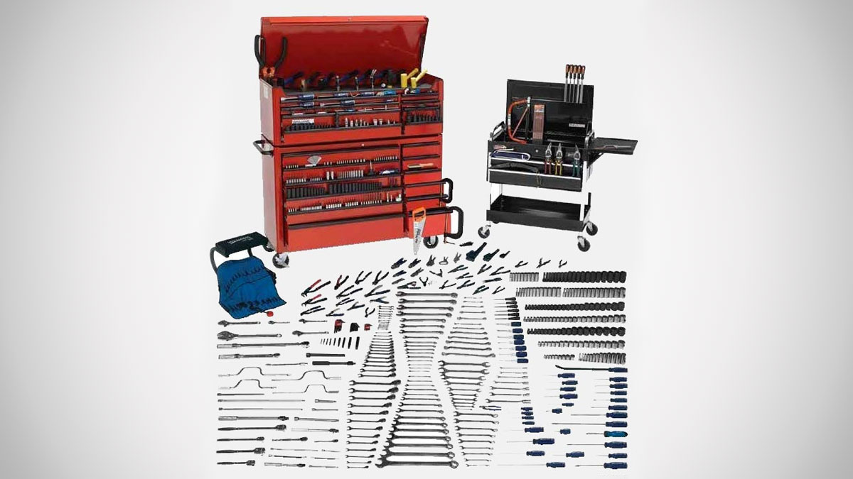 JH Williams 1390-Piece Mammoth Tool Set JH Williams 1390-Piece Mammoth Tool Set