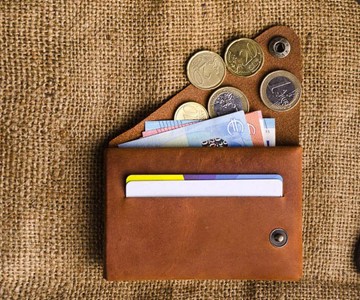 Crazy Horse Craft Origami Leather Wallets