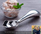 Midnight Scoop Ergonomic Ice Cream Scooper