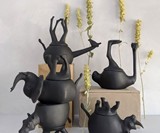 Sleeping Animal Pots