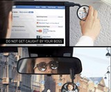 Computer Rear-View Mirror