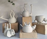 Sleeping Animal Pots