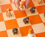 Dogs vs. Cats Chess Set
