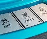 Car Seat Eject Button Sticker