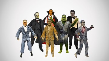 Presidential Monster Action Figures Presidential Monster Action Figures