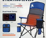 The Hot Seat Heated Portable Camp Chair
