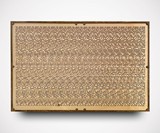 Nymphaea 3D Wood Cutout Magic Eye Art