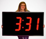 Jumbo Digital Wall Clock