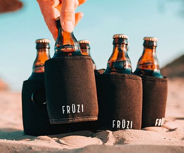 Fruzi Freezable Insulated 6-Pack Holder