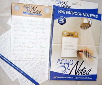 Aqua Notes Waterproof Notepad