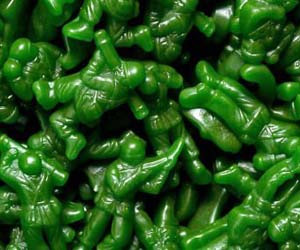 Army Guy Gummi Worms