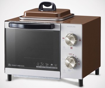 Koizumi Japanese Toaster Oven & Egg Fryer