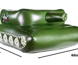 Pool Punisher Inflatable Tank with Squirt Gun