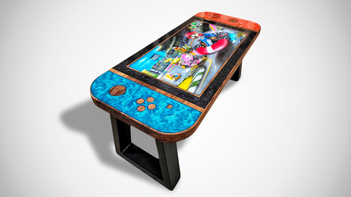 Mario Cart Coffee Table Mario Cart Coffee Table