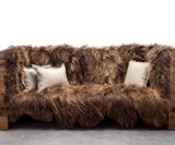 Icelandic Wool & Reclaimed Oak Chewbacca Sofa