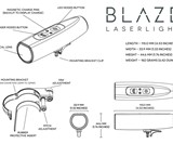 Blaze Laser Cyclist Bike Light