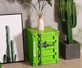 Industrial Container Side Table