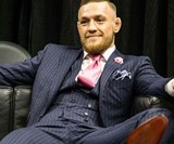 Conor McGregor F*ck You Pinstripe Suit