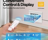 HVAC Register Booster Fan