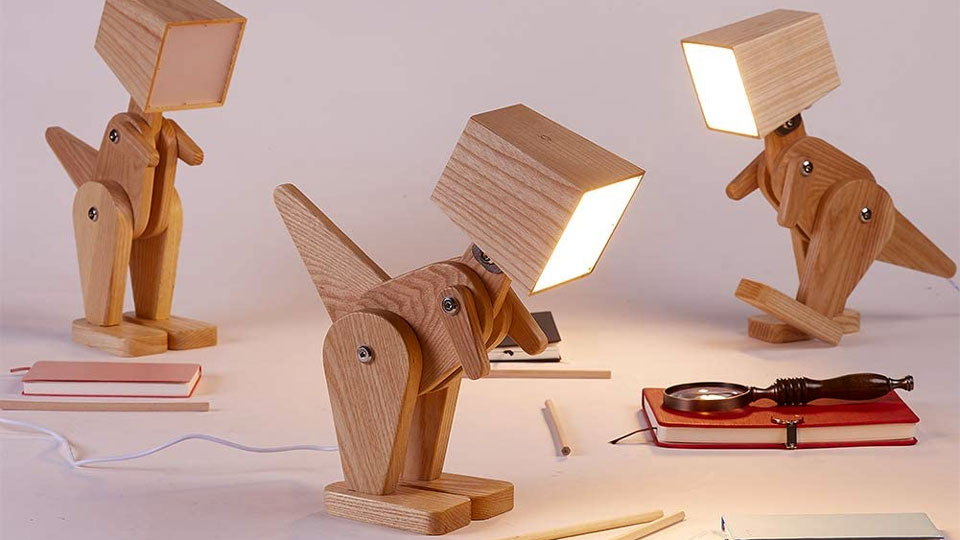 Posable Dinosaur Table Lamp Posable Dinosaur Table Lamp