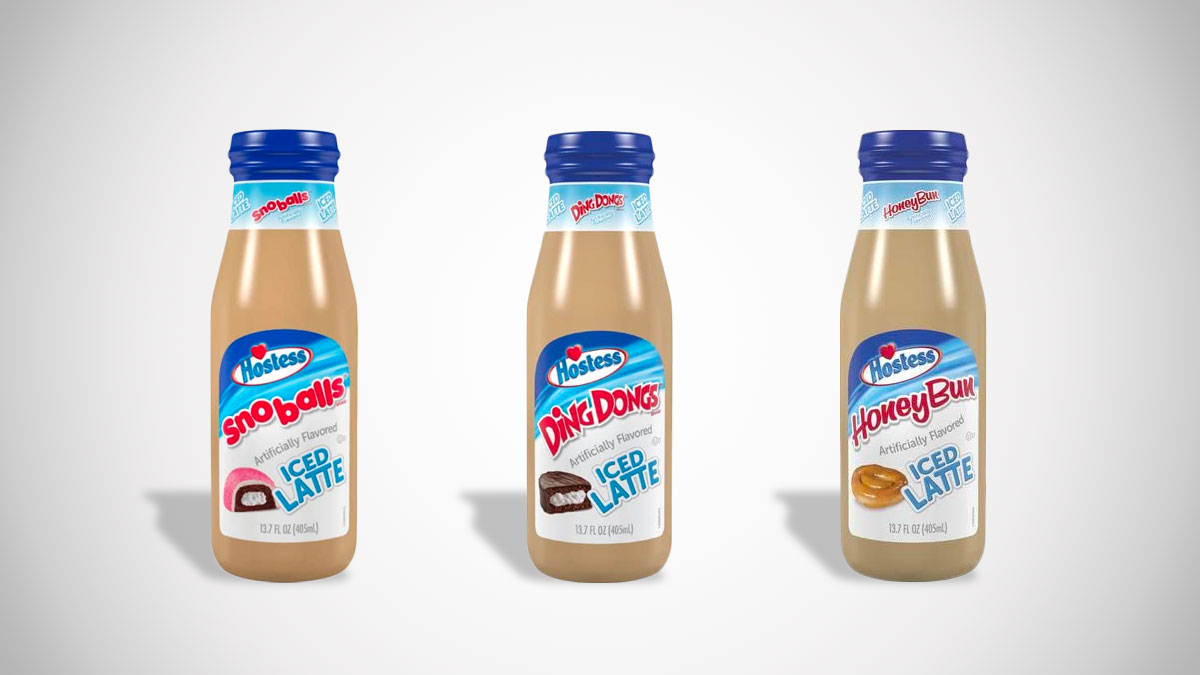 Hostess Cakes Bottled Iced Lattes Hostess Cakes Bottled Iced Lattes