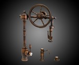 The Wheel Pull Down Kitchen Faucet