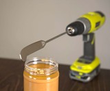 NutBustir Natural Peanut Butter Mixer Drill Attachment