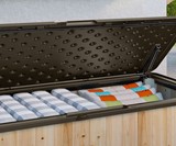 Suncast Wood & Resin Deck Box